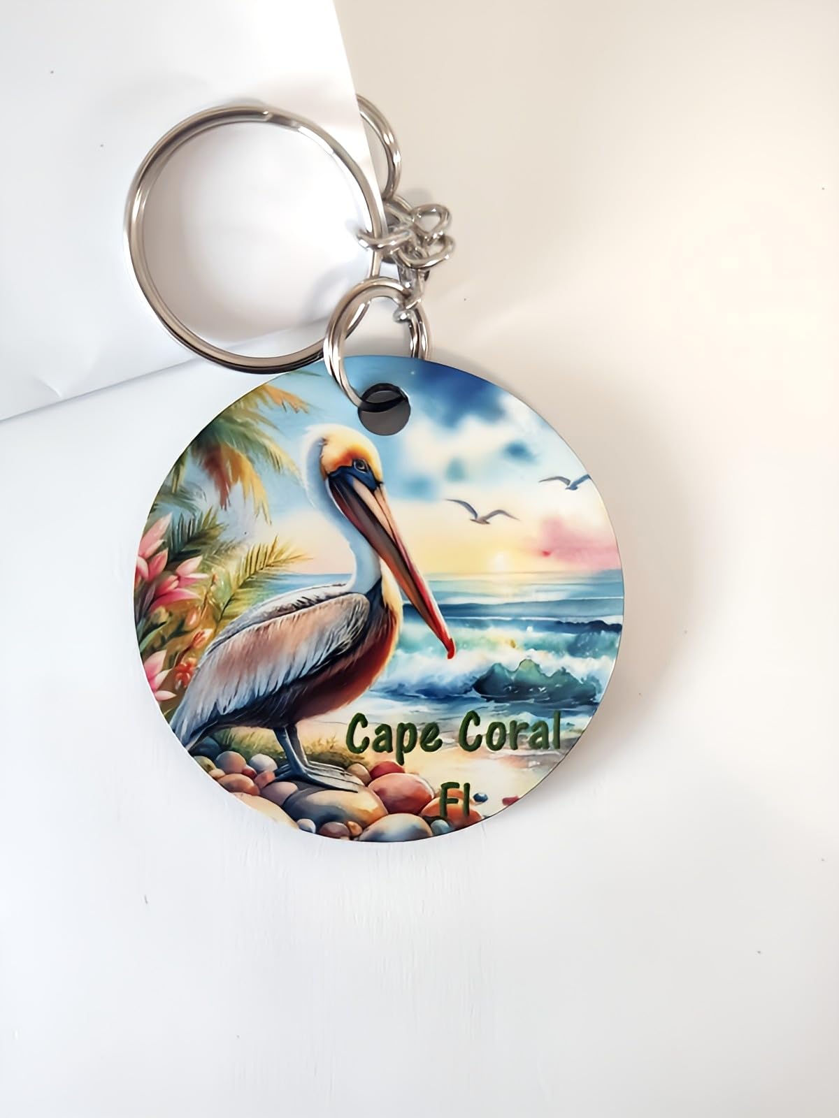 Double Sided Photo Key Chain – A Personal Touch for Every Day