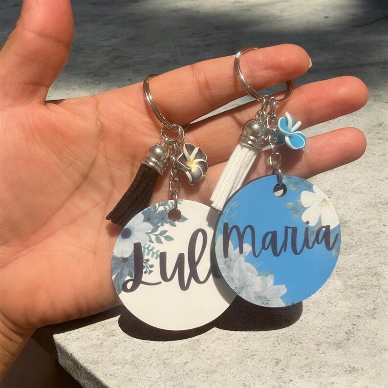 Double Sided Photo Key Chain – A Personal Touch for Every Day